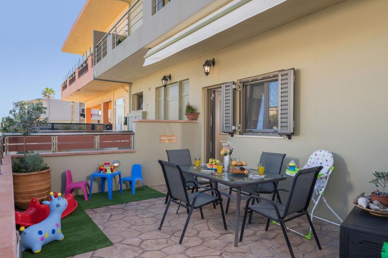 Floral Beach Apt With Lux Extras & Special Treats Kolymbari Exterior photo