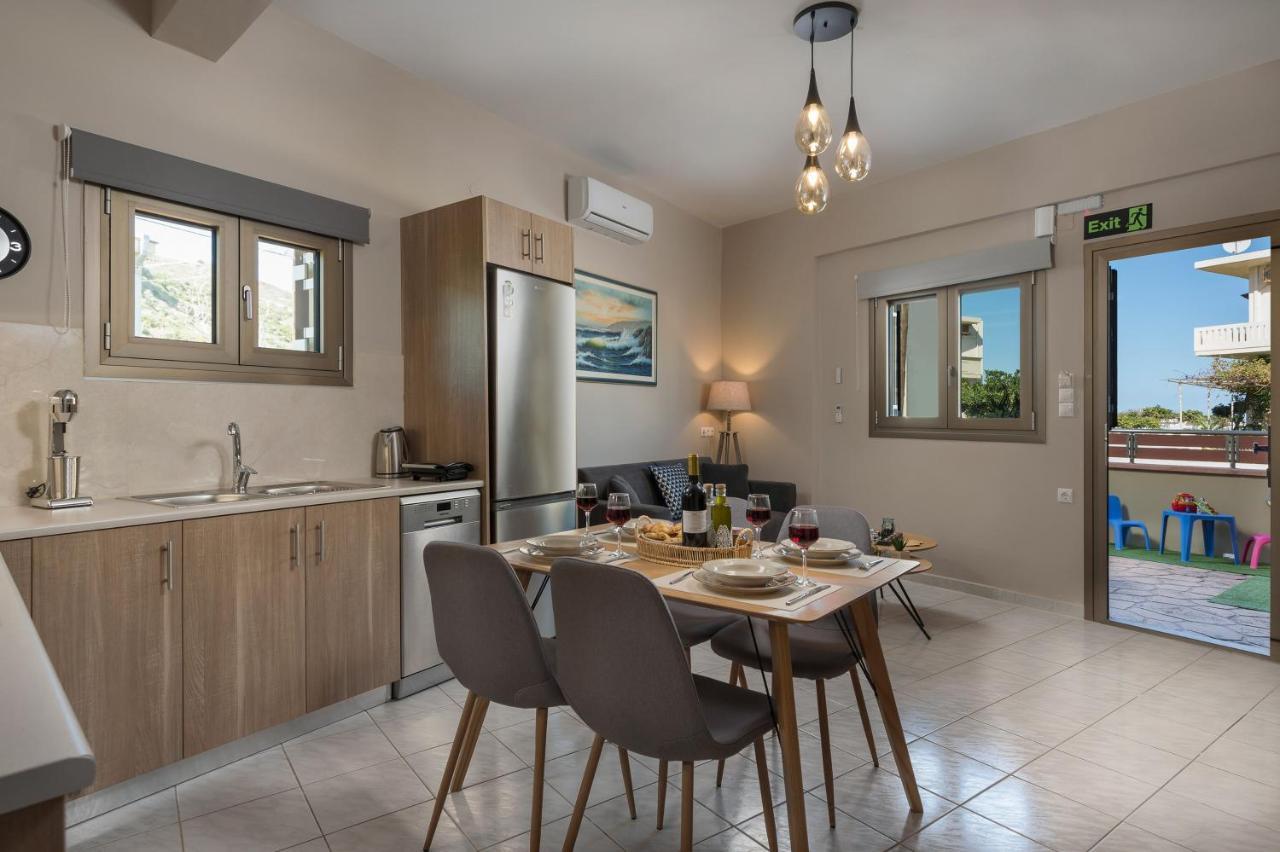 Floral Beach Apt With Lux Extras & Special Treats Kolymbari Exterior photo